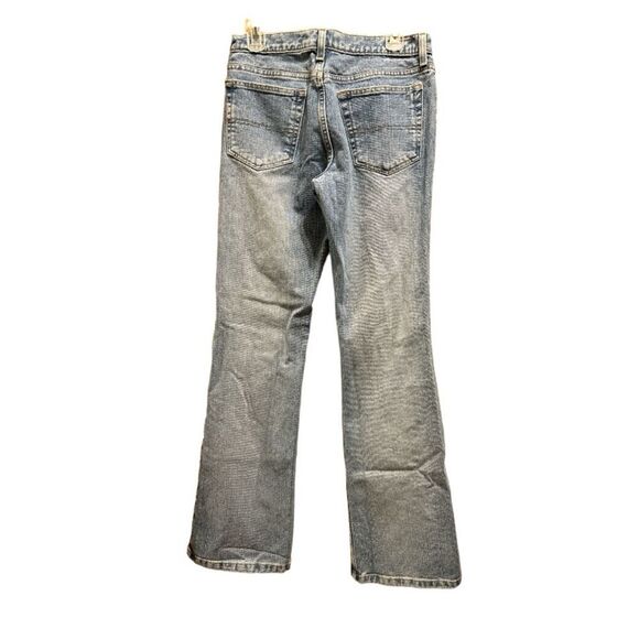 Arizona Jean Co. | Juniors Flared Denim Blue Jeans - Picture 2 of 13